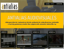 Tablet Screenshot of antialias.com